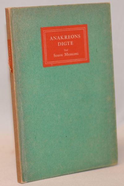 Anakreons digte.