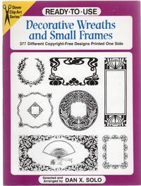 image of Ready to Use Decorative Wreaths and Small Frames (Clip Art (Dover))