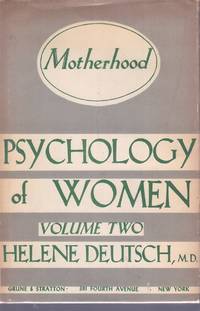 cover of THE PSYCHOLOGY OF WOMEN, VOL. 2: MOTHERHOOD