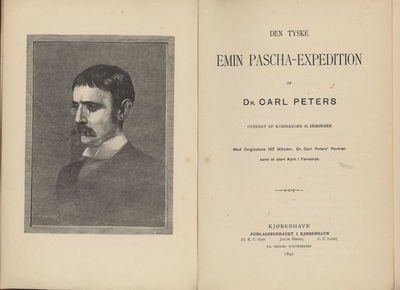 Den tyske Emin Pascha-Expedition.. Med…