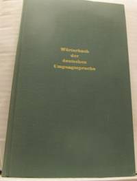 Wörterbuch der deutschen Umgangssprache. Band IV.…