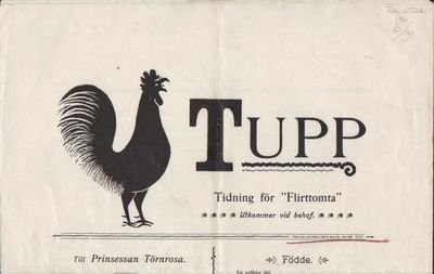 Tupp. Tidning för 