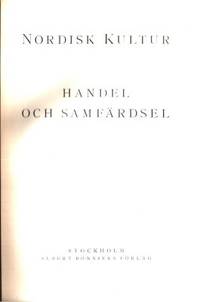 Handel og samærdsel i oldtiden udgivet af Johs…