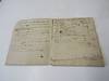 Account book belonging in ship captain William Noyes of Newburyport, MA: 1798-1828