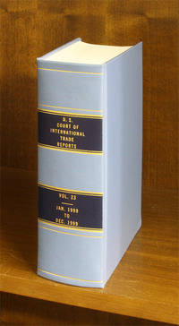 United States Court of International Trade Reports. Volume 23 (1999)