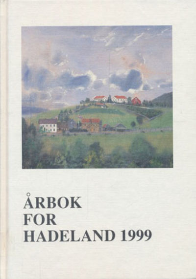 ÅRBOK FOR HADELAND.