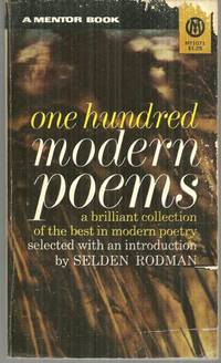 Rodman, Selden editor - One Hundred Modern Poems