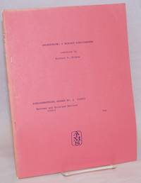 cover of Shakespeare: A Marxist Bibliography; Revised and Enlarged Edition