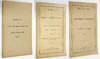 STATE OF MAINE: 3 PAMPHLETS (#1) OPINIONS OF THE JUSTICES OF THE SUPREME JUDICIAL COURT....1880 (#2) REGISTER OF THE HOUSE OF REPRESENTATIVES....1876. (#3) RULES OF THE VALUATION COMMISSION....1880.