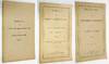 STATE OF MAINE: 3 PAMPHLETS (#1) OPINIONS OF THE JUSTICES OF THE SUPREME  JUDICIAL COURT....1880 (#2) REGISTER OF THE HOUSE OF  REPRESENTATIVES....1876. (#3) RULES OF THE VALUATION COMMISSION....1880.