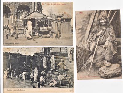 Postkort. India/ Nepal