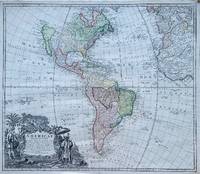 Americae Mappa generalis. Secundum legitimas projectionis stereographicae regulas relationesque...