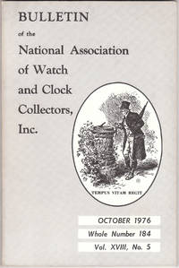 cover of Bulletin of the National Association of Watch and Clock Collectors October 1976