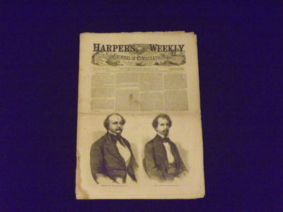 Harper's Weekly: A Journal of Civilization. New York, Saturday, March 21, 1863. Vol. VII. No. 325. 