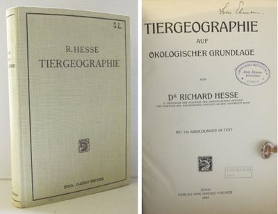 Tiergeographie auf ökologischer Grundlage.