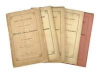 Collection of Five Early Annual Reports: Annual Report of the Board of Directors of the Mercantile Library Association of the City of Brooklyn [First, Second, Third, Fourth, and Eighth Annual]
