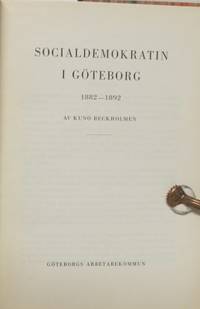 Socialdemokratin i Göteborg 1882-1892.