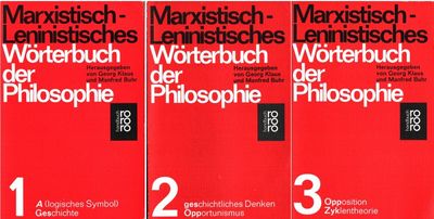 Marxistisch-Leninistisches Wörterbuch der…