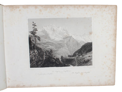 Die Schweitz in Bildern nach der Natur gezeichnet von J. Ulrich, Landschaftsmaler, in Stahl gestochen von C. Huber mit erläuterndem Texte begleitet von J. Reithard. (photo 2)