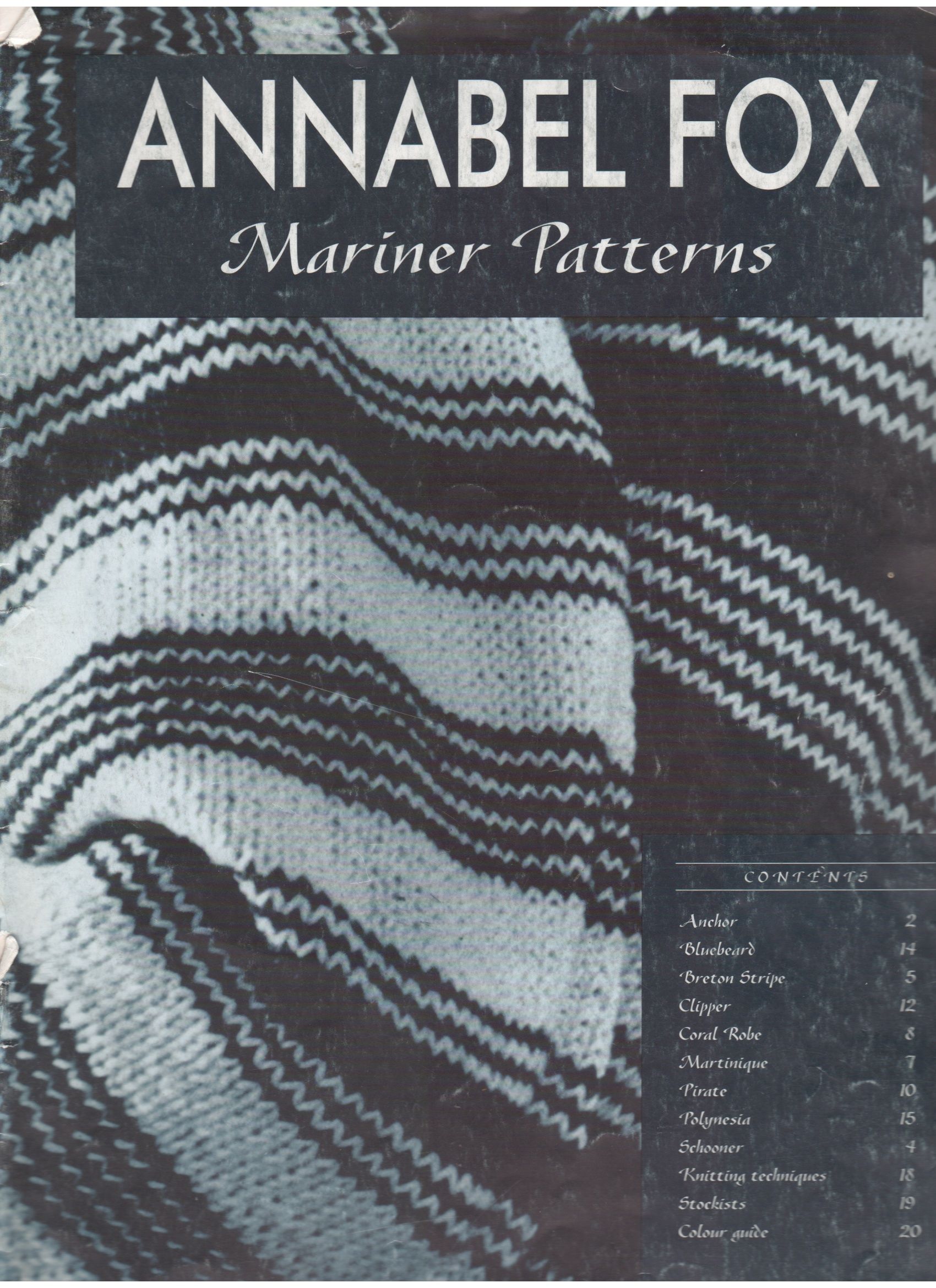 annabel fox knitting patterns
