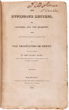 THE DUPLICATE LETTERS, THE FISHERIES AND THE MISSISSIPPI. DOCUMENTS RELATING TO TRANSACTIONS AT THE NEGOTIATION OF GHENT....