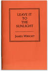 Leave It To The Sunlight.