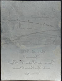 image of Printing plate from the Christmas card sent in 1929 from the Byrd Aviation Association
