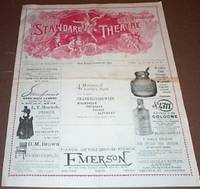 1893 Souvenir Program from Standard Theatre, New York