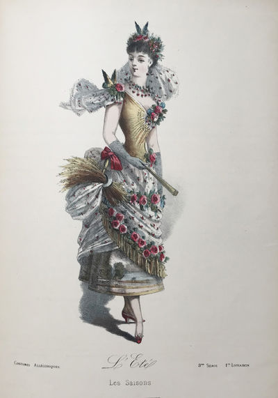 L'Art du Travestissement by Leon Sault | Half leather, cloth boards |  [1880s] | Leon Sault | Biblio
