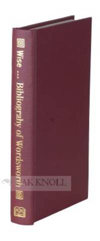 BIBLIOGRAPHY OF THE WRITINGS IN PROSE AND VERSE OF WILLIAM WORDSWORTH