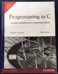 PROGRAMMING IN C
