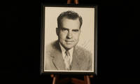 Signed Photograph of Richard Nixon, Likely as Vice President, Inscribed to a Nixon Staff Member