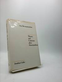 image of On Deconstruction : Theory and Criticism after Structuralism
