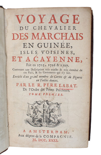 Voyage du Chevalier des Marchais en Guinée, Isles…