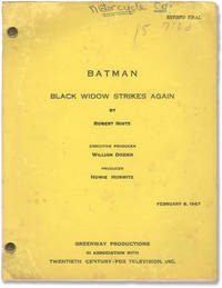 image of Batman: Black Widow Strikes Again (Original screenplay for the 1967 television episode)