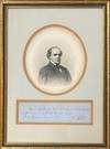 Powerful and Historically Important Autograph Quote Signed