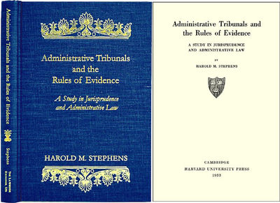 Administrative Tribunals and the Rules of Evidence