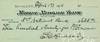 Document Signed, 8vo oblong, Marine National Bank, Buffalo, New York, April 1, 1904