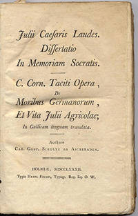 Julii Caesaris laudes. Dissertatio in memoriam…