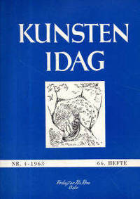 Kunsten idag. Nr. 4 - 1963 66. hefte.