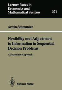 Flexibility and Adjustment to Information in Sequential Decision Problems: A Systematic Approach