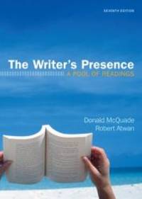 image of The Writer's Presence: A Pool of Readings