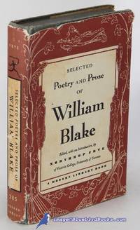 Selected Poetry and Prose of William Blake (Modern Library #285.1) by BLAKE, William - [c.1959]