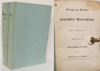 Beiträge zur Geschichte der neuesten Literatur.…
