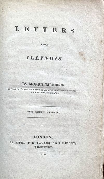 Letters from Illinois