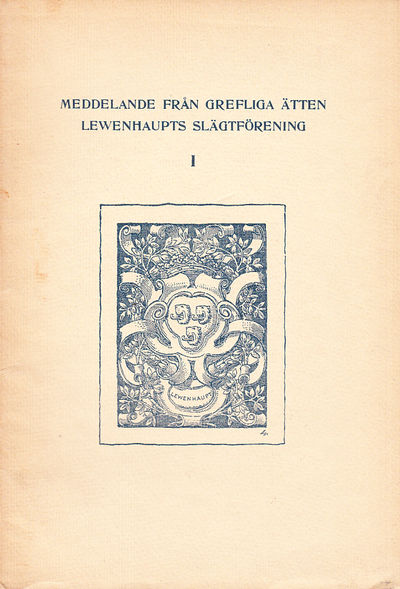 Personalier öfver Ludvig Wierich Lewenhaupt f.…