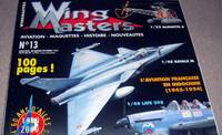 cover of Wing Masters, WINGMASTERS, Aviation - Maquettes - Histoire - Nouveautes, French Flying Magazines Issues 1 to 18