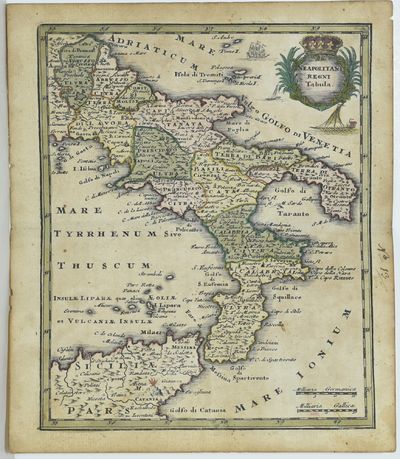 [TRAVEL] [MAP] NEAPOLITANI REGNI TABULA. (ATLAS PORTALIS)