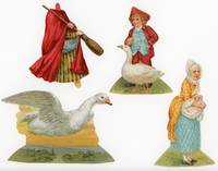 Old Mother Goose Nursery Rhyme Advertising Dolls for Lion Coffee