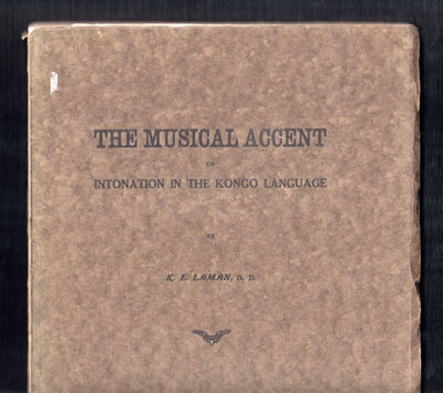 The Musical Accent or Intonation in the Kongo…